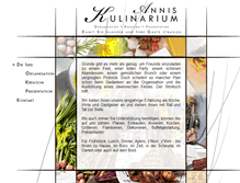 Tablet Screenshot of annis-kulinarium.ch
